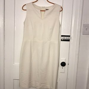 ANN KLEIN WHITE OFFICE DRESS